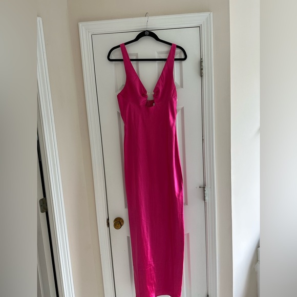 Hello Molly Pink Maxi Dress - Picture 10 of 12